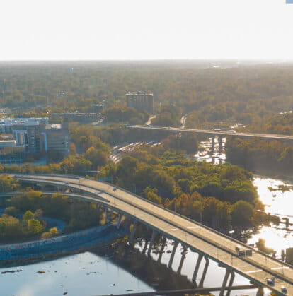 image of richmond virginia's downtown skyline on a bright sunny day