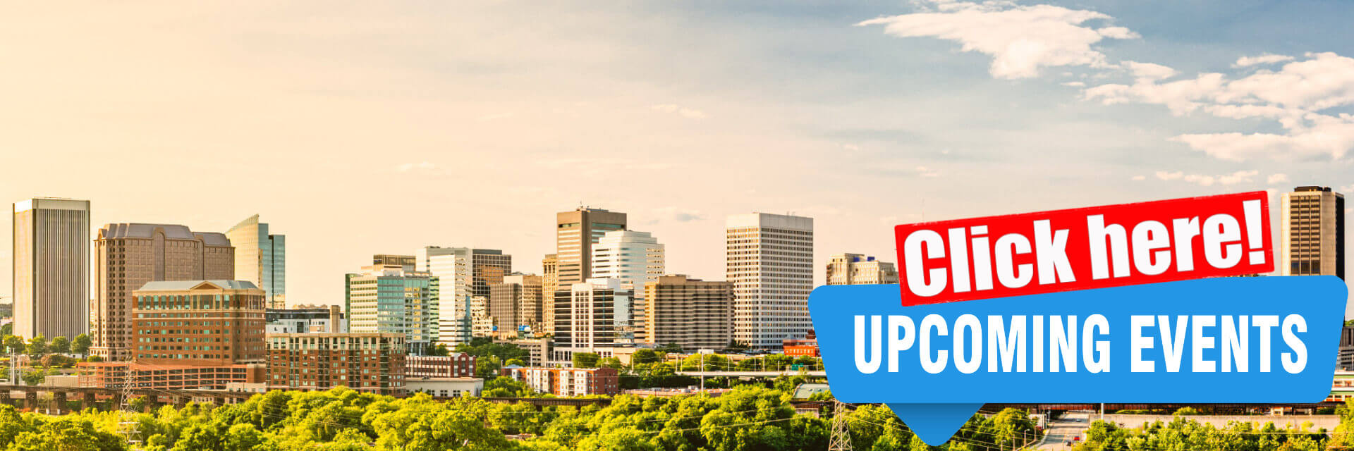 image of richmond virginia's downtown skyline on a bright sunny day
