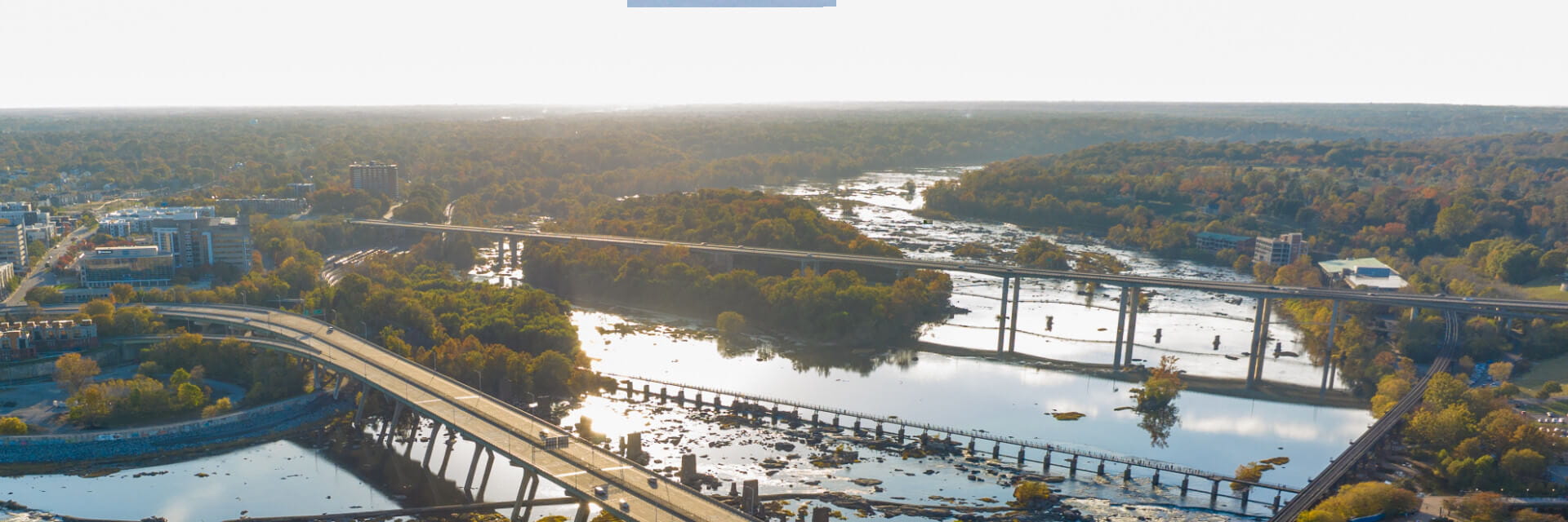image of richmond virginia's downtown skyline on a bright sunny day